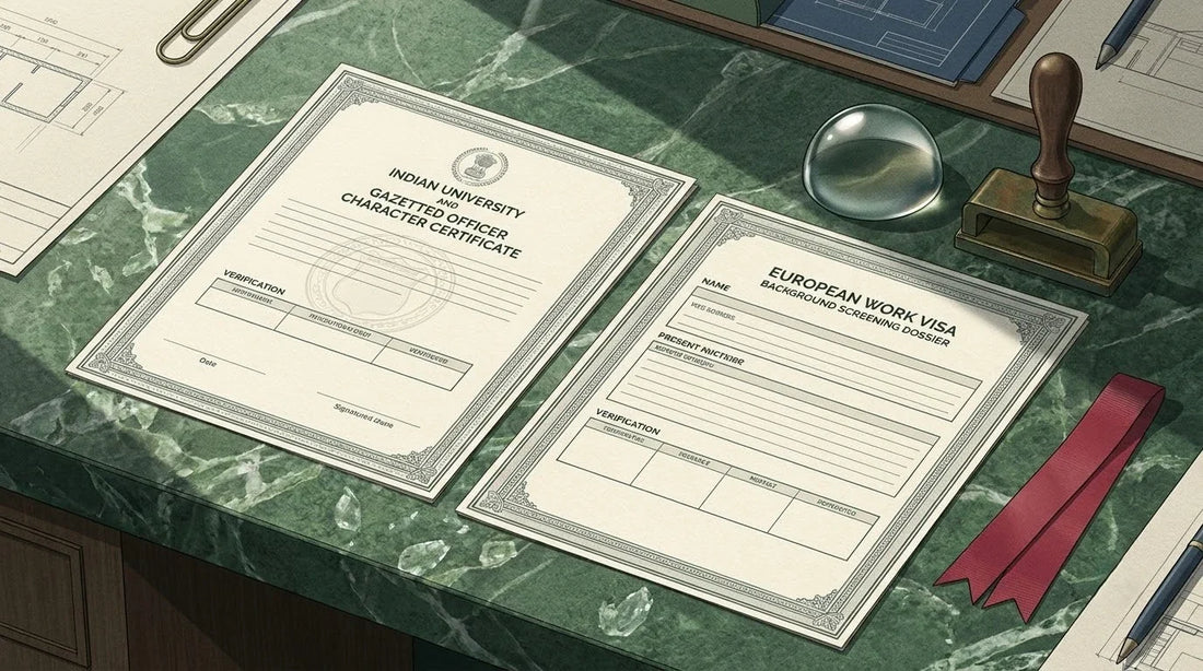 Character Certificate Translation Rejected for Visa Abroad? The 2026 Fix