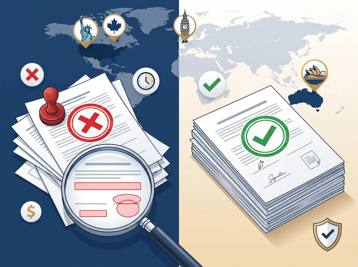 Certified Translation Rejected? The #1 Mistake That Costs Applicants Their Visa (2026)