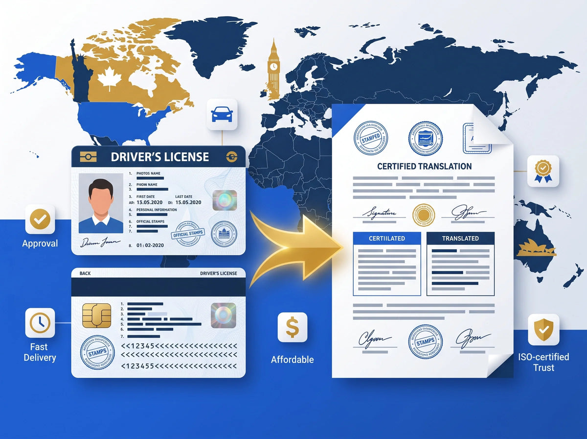 Driver’s License Translation for Immigration: Requirements & Process (2026)