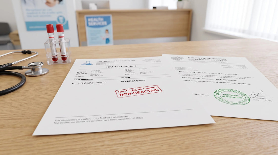 HIV Test & Medical Certificate Translation for Russia Student Visa: The Document Russia Legally Mandates — Why Untranslated Reports Get Rejected (2026 Guide)