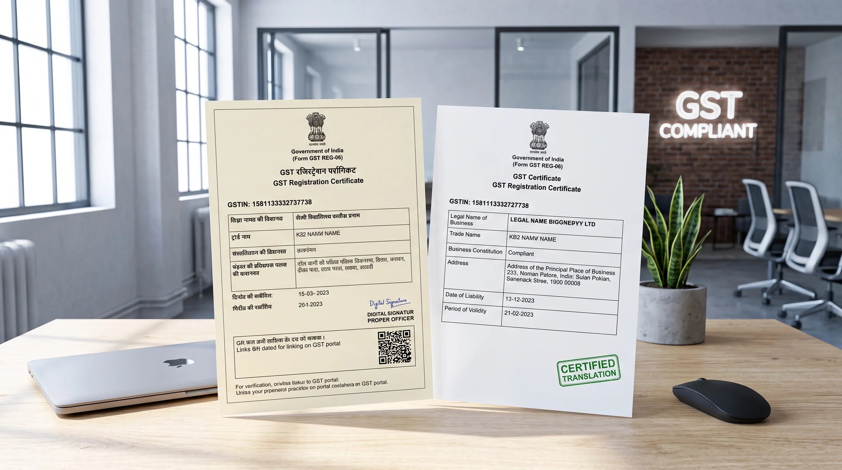 GST Registration Certificate Translation Rejected by Foreign Client? Why Your Vendor Onboarding Is Stuck (And the 2026 Fix)