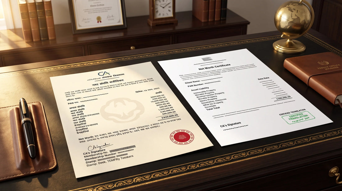 Net Worth Certificate Translation Rejected for Golden Visa? Why Your Investor Immigration Is Stuck (And the 2026 Fix)