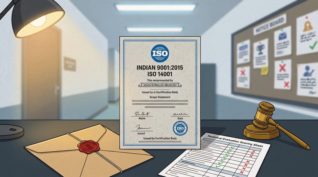 ISO Certificate Translation Rejected for International Tender? Why Your Indian Company's Bid Was Disqualified at Technical Evaluation (2026 Fix)