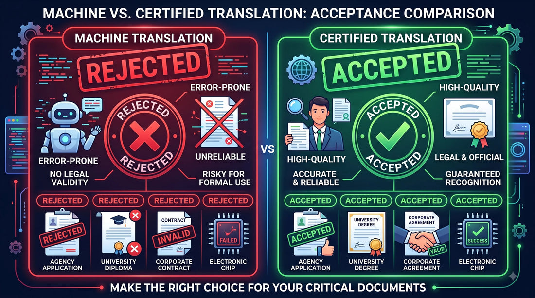 Machine Translation Gets Rejected: Certified Russian Translation Standard for Agencies