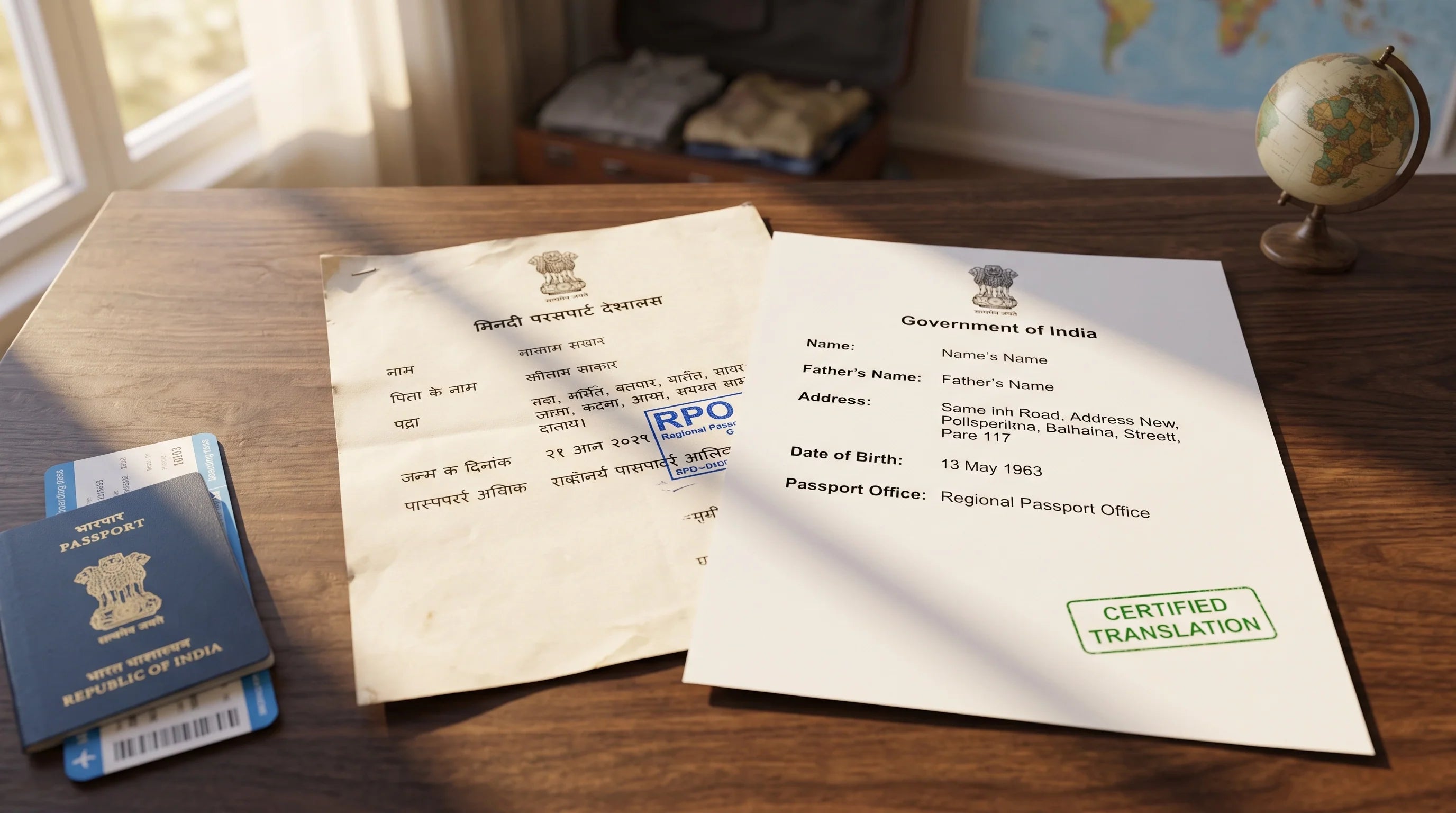Passport Copy Translation Rejected? Why Your Indian Passport in Hindi Can't Be Used for Visa, Job & Bank Applications Abroad (And the Fix)
