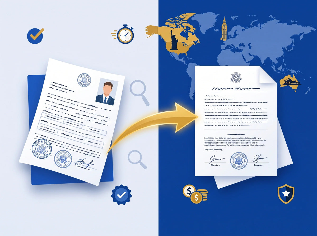 Police Clearance Certificate Translation for Immigration: Requirements & Process (2026)