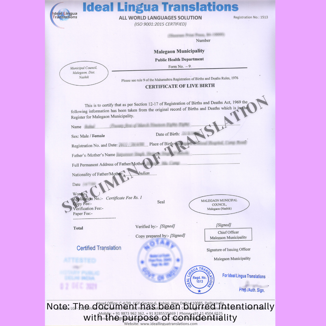 Certified-translation-of-Birth-Certificate