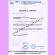Load image into Gallery viewer, Certified-translation-of-School-certificate
